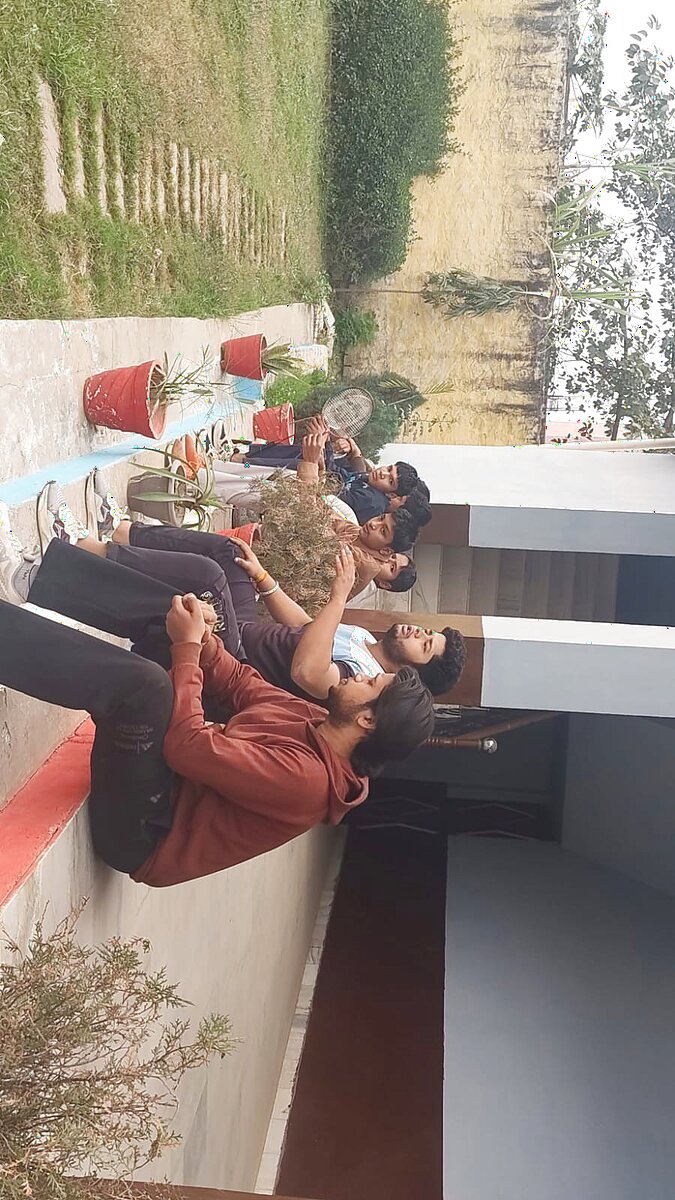 Students enjoying outdoor activities