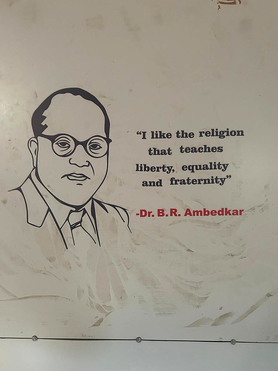 Dr. B.R. Ambedkar — Liberty, Equality, Fraternity